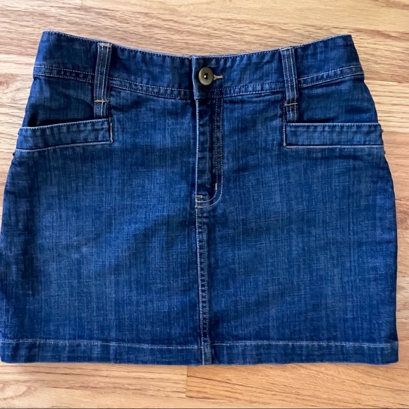 H&M DENIM SKIRT - Picture 1 of 7